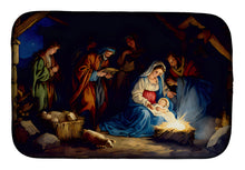 Load image into Gallery viewer, Christmas Nativity Scene Dish Drying Mat