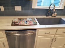 Load image into Gallery viewer, Christmas Nutcracker Ballet Dish Drying Mat