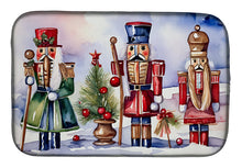 Load image into Gallery viewer, Christmas Nutcrackers Dish Drying Mat