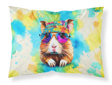 Load image into Gallery viewer, Hippie Animal Guinea Pig Standard Pillowcase – Artistic Decorative Front, White Back