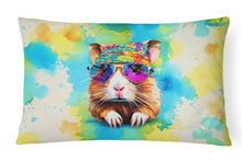 Load image into Gallery viewer, Hippie Animal Guinea Pig Throw Pillow