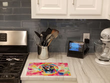 Load image into Gallery viewer, Hippie Animal Badger Glass Cutting Boards – Durable, Decorative Kitchen Art