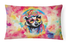 Load image into Gallery viewer, Hippie Animal Badger Throw Pillow