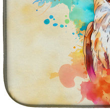 Load image into Gallery viewer, Hippie Animal Barn Owl Dish Drying Mat