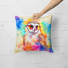 Load image into Gallery viewer, Hippie Animal Barn Owl Throw Pillow