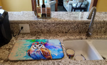 Load image into Gallery viewer, Hippie Animal Barn Owl Dish Drying Mat