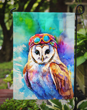 Load image into Gallery viewer, Barn Owl Garden Flag - Hippie Aniimals - Animal-Themed Yard Decor