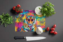 Load image into Gallery viewer, Hippie Animal Bengal Tiger Glass Cutting Boards – Durable, Decorative Kitchen Art