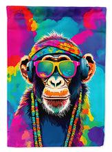Load image into Gallery viewer, Hippie Animal Chimpanzee House Flag