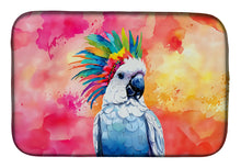 Load image into Gallery viewer, Hippie Animal Cockatoo Dish Drying Mat
