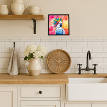 Load image into Gallery viewer, Hippie Animal Cockatoo Framed Metal Print