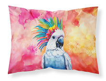 Load image into Gallery viewer, Hippie Animal Cockatoo Standard Pillowcase – Artistic Decorative Front, White Back
