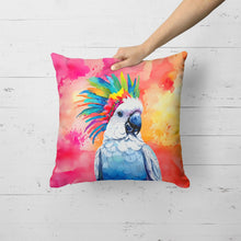 Load image into Gallery viewer, Hippie Animal Cockatoo Throw Pillow