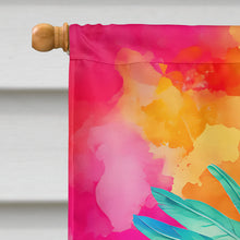 Load image into Gallery viewer, Hippie Animal Cockatoo House Flag