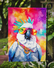 Load image into Gallery viewer, Cockatoo Garden Flag - Hippie Aniimals - Animal-Themed Yard Decor