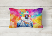 Load image into Gallery viewer, Hippie Animal Cockatoo Throw Pillow