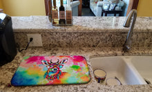 Load image into Gallery viewer, Hippie Animal Deer Dish Drying Mat
