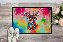Load image into Gallery viewer, Hippie Animal Deer Doormat - 18X27 Indoor / Outdoor Rug | Made in USA