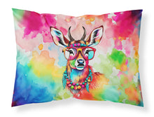 Load image into Gallery viewer, Hippie Animal Deer Standard Pillowcase – Artistic Decorative Front, White Back