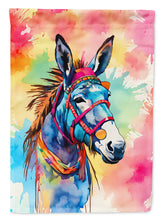 Load image into Gallery viewer, Donkey Garden Flag - Hippie Aniimals - Animal-Themed Yard Decor