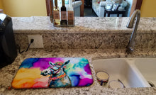 Load image into Gallery viewer, Hippie Animal Donkey Dish Drying Mat