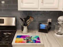 Load image into Gallery viewer, Hippie Animal Donkey Glass Cutting Boards – Durable, Decorative Kitchen Art