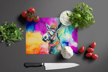 Load image into Gallery viewer, Hippie Animal Donkey Glass Cutting Boards – Durable, Decorative Kitchen Art