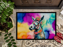 Load image into Gallery viewer, Hippie Animal Donkey Doormat - 18X27 Indoor / Outdoor Rug | Made in USA
