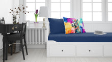 Load image into Gallery viewer, Hippie Animal Donkey Standard Pillowcase – Artistic Decorative Front, White Back