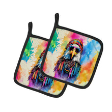 Load image into Gallery viewer, Hippie Animal Eagle Pot Holders - Set of 2 Decorative Kitchen Helpers | Made in the USA