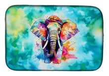 Load image into Gallery viewer, Hippie Animal Elephant Dish Drying Mat
