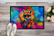 Load image into Gallery viewer, Hippie Animal Fox Doormat - 18X27 Indoor / Outdoor Rug | Made in USA