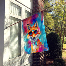 Load image into Gallery viewer, Hippie Animal Fox House Flag