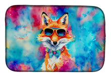 Load image into Gallery viewer, Hippie Animal Fox Dish Drying Mat