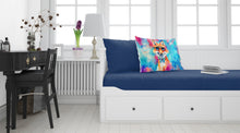 Load image into Gallery viewer, Hippie Animal Fox Standard Pillowcase – Artistic Decorative Front, White Back