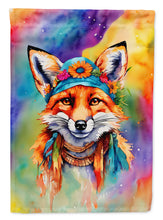 Load image into Gallery viewer, Fox Garden Flag - Hippie Aniimals - Animal-Themed Yard Decor