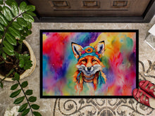 Load image into Gallery viewer, Hippie Animal Fox Doormat - 18X27 Indoor / Outdoor Rug | Made in USA