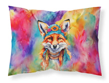 Load image into Gallery viewer, Hippie Animal Fox Standard Pillowcase – Artistic Decorative Front, White Back