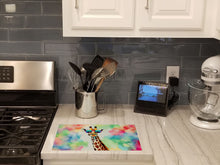 Load image into Gallery viewer, Hippie Animal Giraffe Glass Cutting Boards – Durable, Decorative Kitchen Art