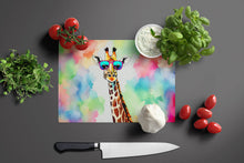 Load image into Gallery viewer, Hippie Animal Giraffe Glass Cutting Boards – Durable, Decorative Kitchen Art