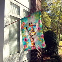 Load image into Gallery viewer, Hippie Animal Giraffe House Flag