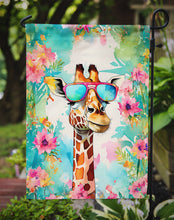 Load image into Gallery viewer, Giraffe Garden Flag - Hippie Aniimals - Animal-Themed Yard Decor