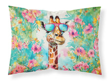 Load image into Gallery viewer, Hippie Animal Giraffe Standard Pillowcase – Artistic Decorative Front, White Back