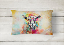 Load image into Gallery viewer, Hippie Animal Goat Throw Pillow