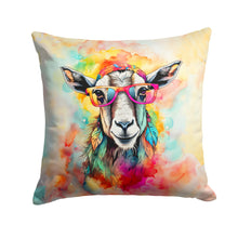 Load image into Gallery viewer, Hippie Animal Goat Throw Pillow