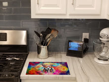 Load image into Gallery viewer, Hippie Animal Goat Glass Cutting Boards – Durable, Decorative Kitchen Art