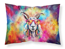 Load image into Gallery viewer, Hippie Animal Goat Standard Pillowcase – Artistic Decorative Front, White Back