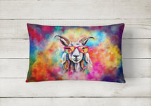 Load image into Gallery viewer, Hippie Animal Goat Throw Pillow