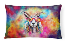 Load image into Gallery viewer, Hippie Animal Goat Throw Pillow