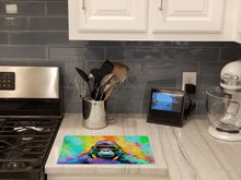 Load image into Gallery viewer, Hippie Animal Gorilla Glass Cutting Boards – Durable, Decorative Kitchen Art